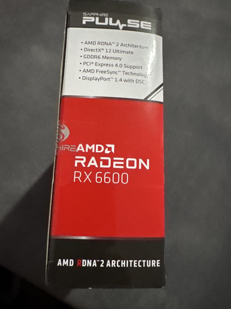 Placa Gráfica Saphire Pulse AMD Radeon Rx 6600