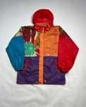Kurtka K-Way vintage 90’s zipped removable hood