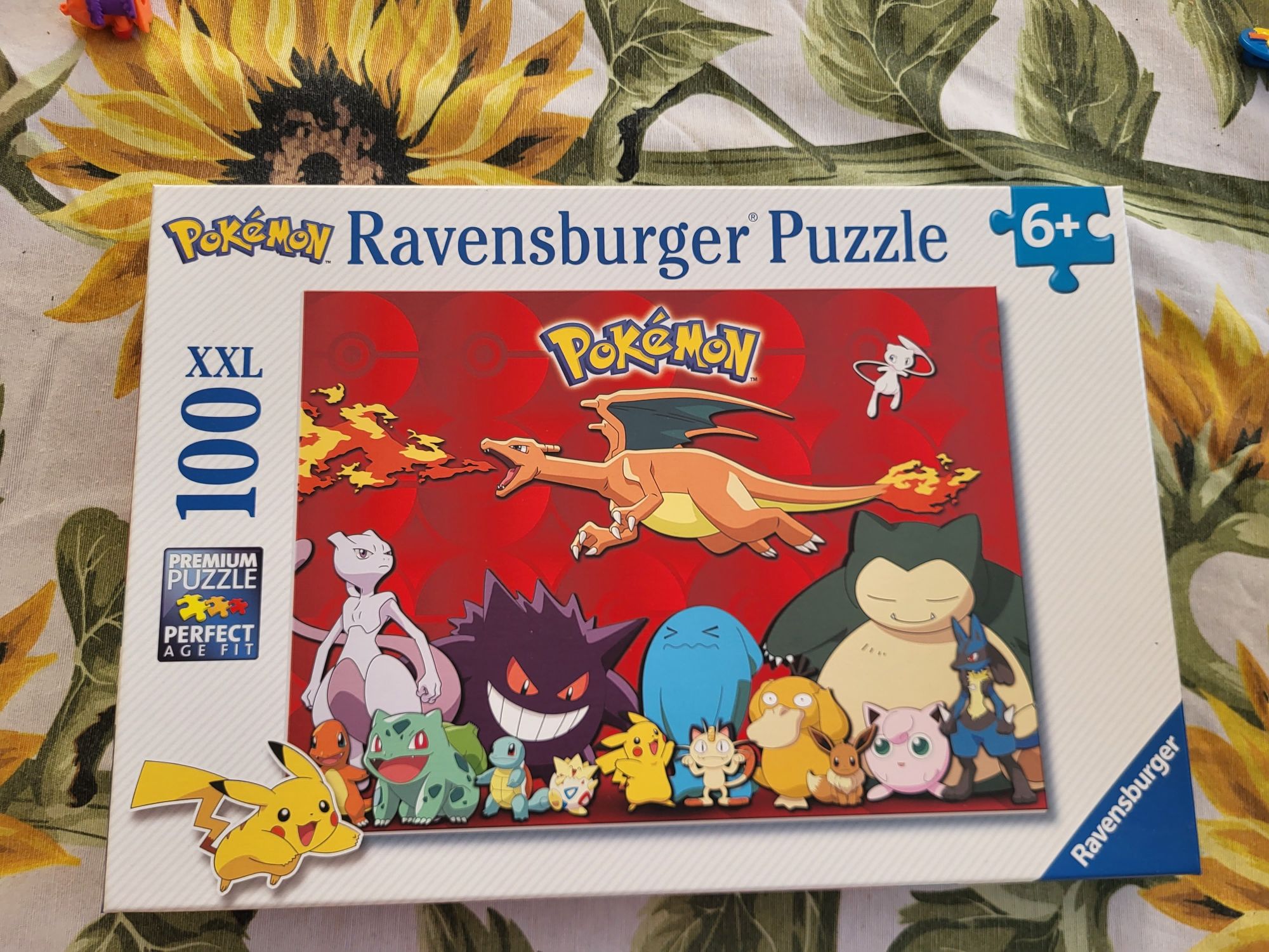 Pokemon puzzle 100 elementów Xl