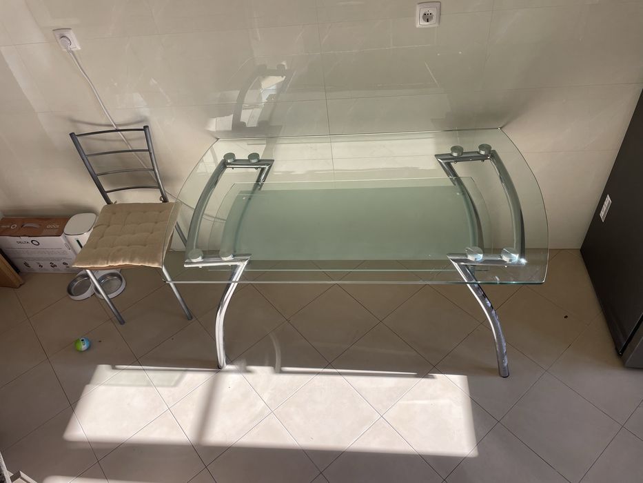 Mesa vidro temperado