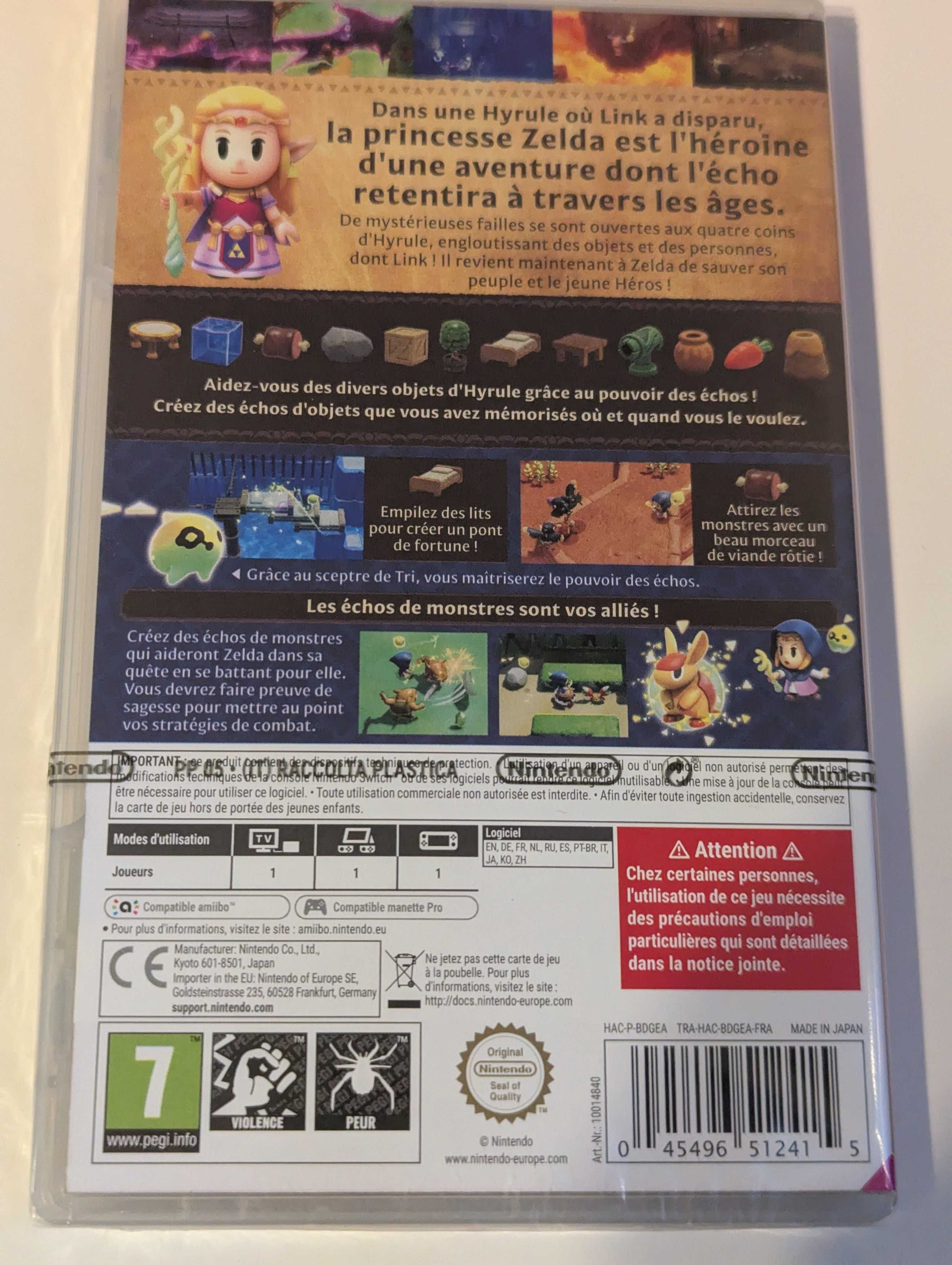 *NOWA* The Legend Of Zelda Echoes Of Wisdom Nintendo Switch