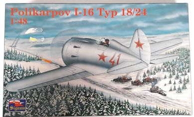 Model plastikowy do sklejania POLIKARPOV I-16 Typ 18/24 1/48 Signum