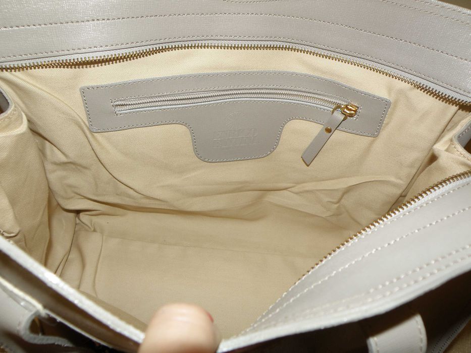 Нова жіноча сумка ENRICO FANTINI, натуральна саф'янова шкіра, Італія