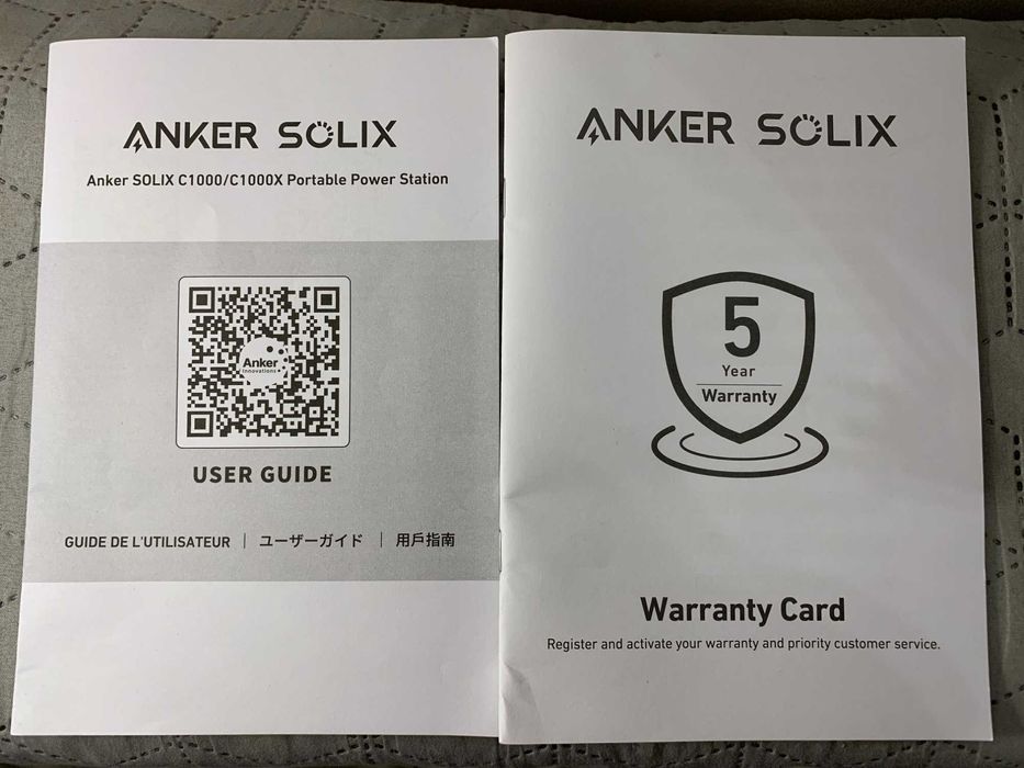 Зарядна станція Anker SOLIX C1000 1056Wh 1800W Американська версія