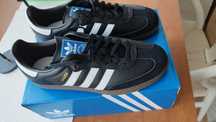 B75807\Nowe*SamDamskieadidas CzarnyUnisexTrampki 37