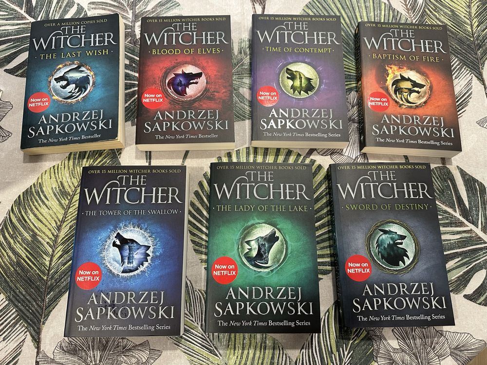 Livros “The Witcher”