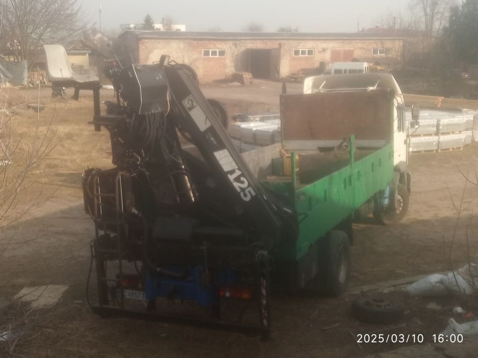 Ман 19.414 Бортовий Кран Маніпулятор