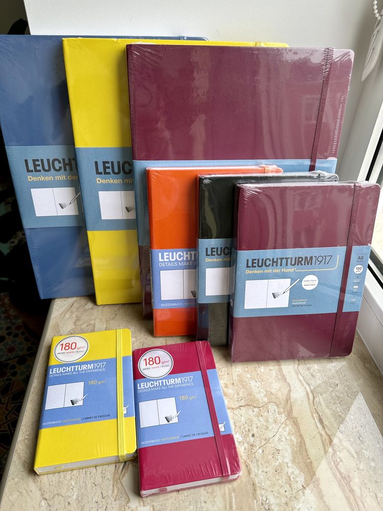 Leuchtturm 1917:блокнот,щоденник,щотижневик,bullet,скетчбук…