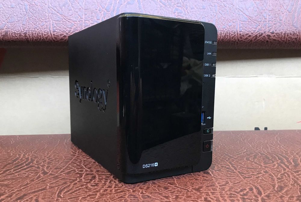 Мережевий накопичувач Synology DS216+ | NAS сервер