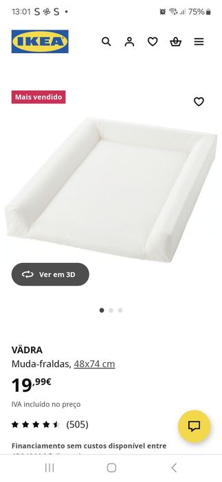 Muda fraldas IKEA