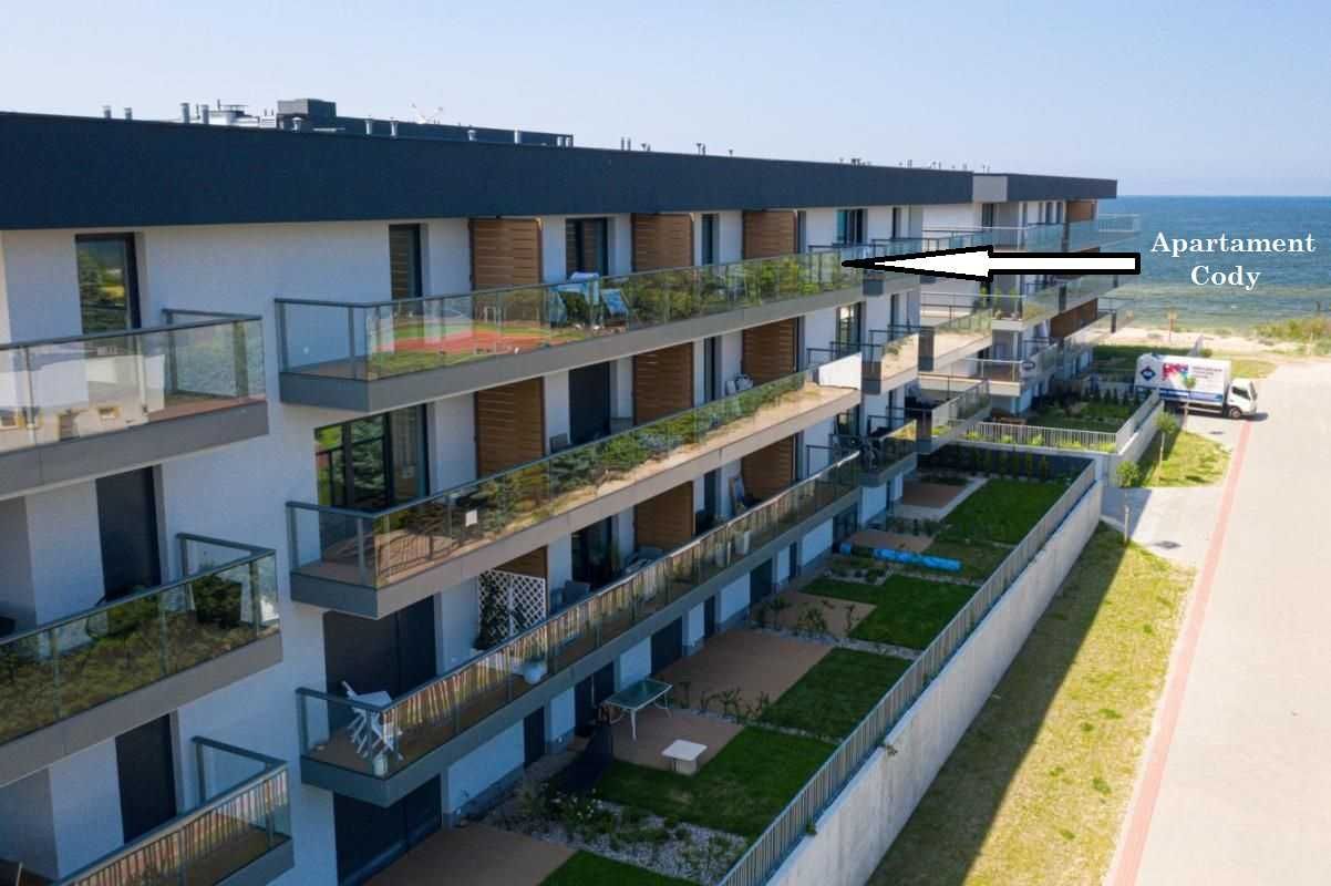 Apartament Cody-ostatni termin 8-11. 07,20m do plaży, widok na morze