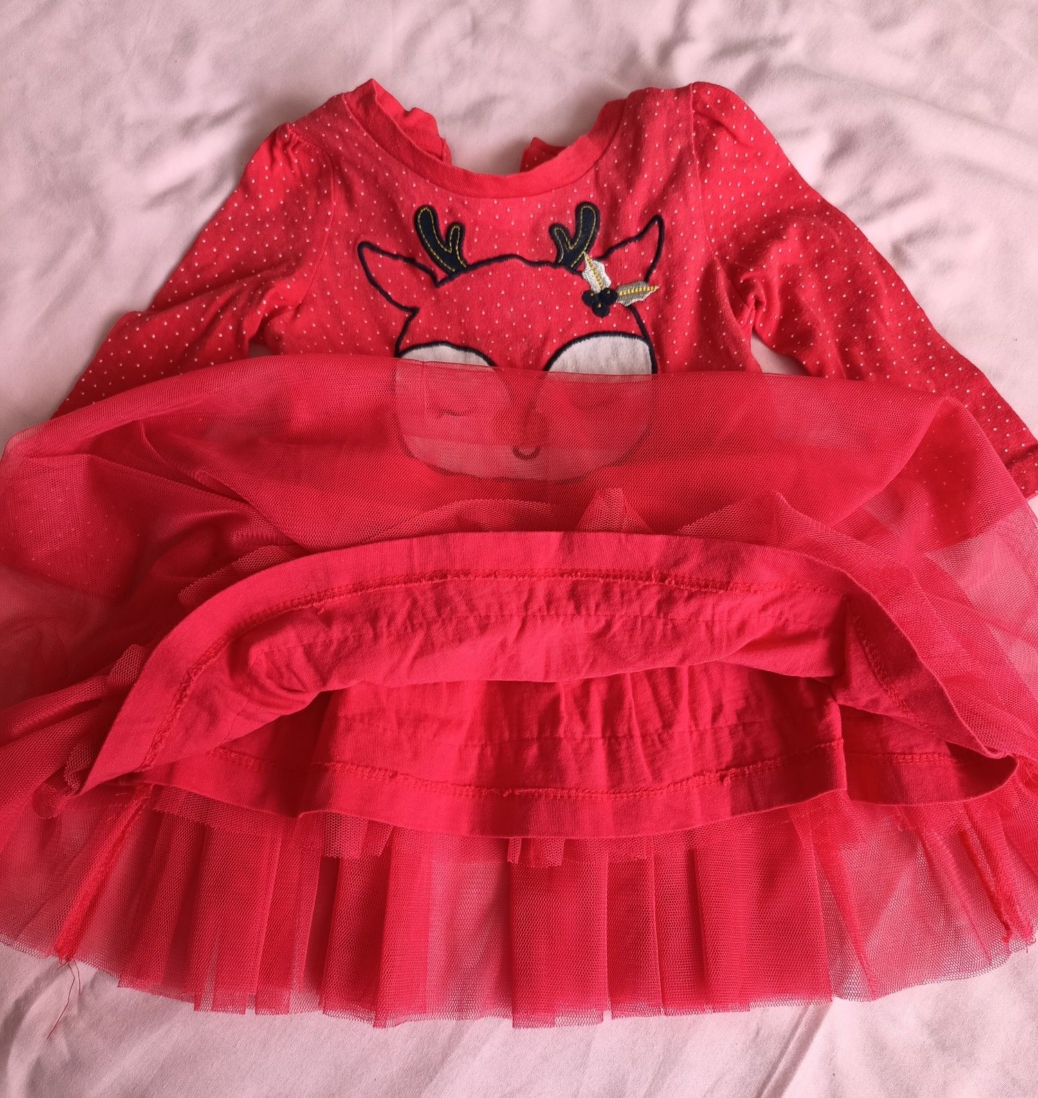 Zestaw sukienek 5szt. w r.74, m.in. H&M