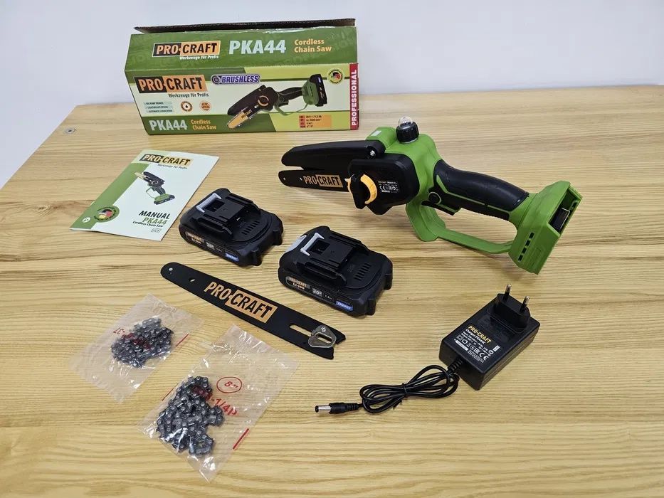 пила Procraft PKA44 2акб в комплекті brushless безщіткова