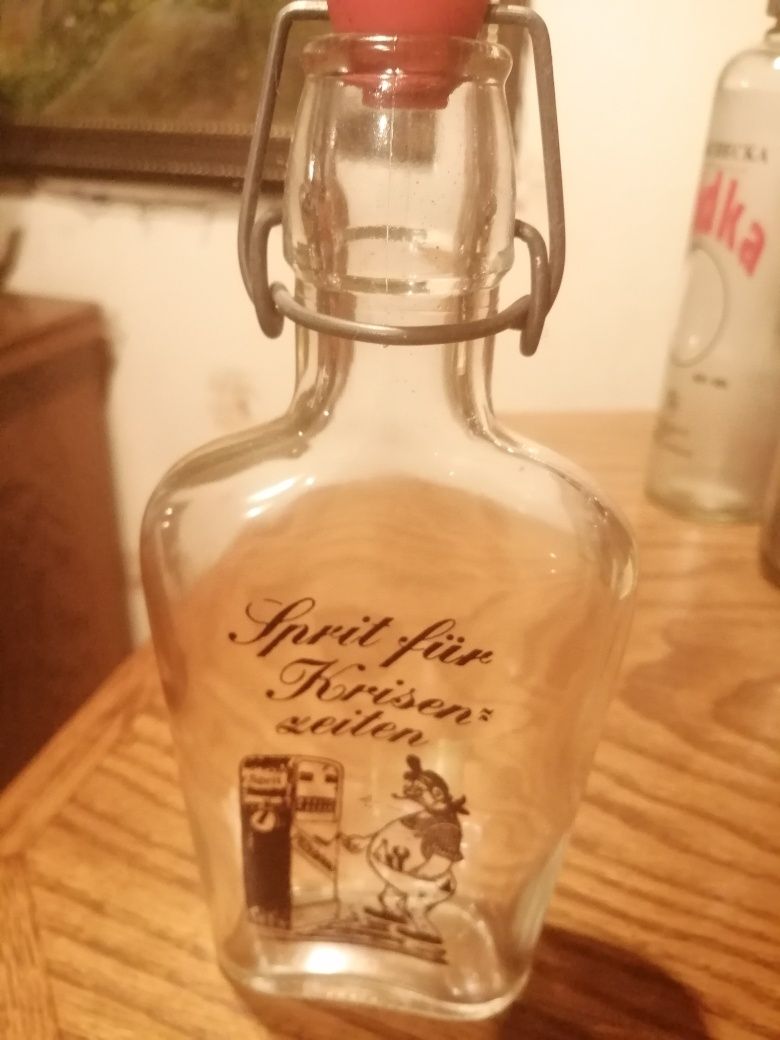 Butelka na nalewkę niemiecka lata 80