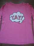 TAM.7/8A (128cm) - PRIMARK Sweat rosa "YAY!"