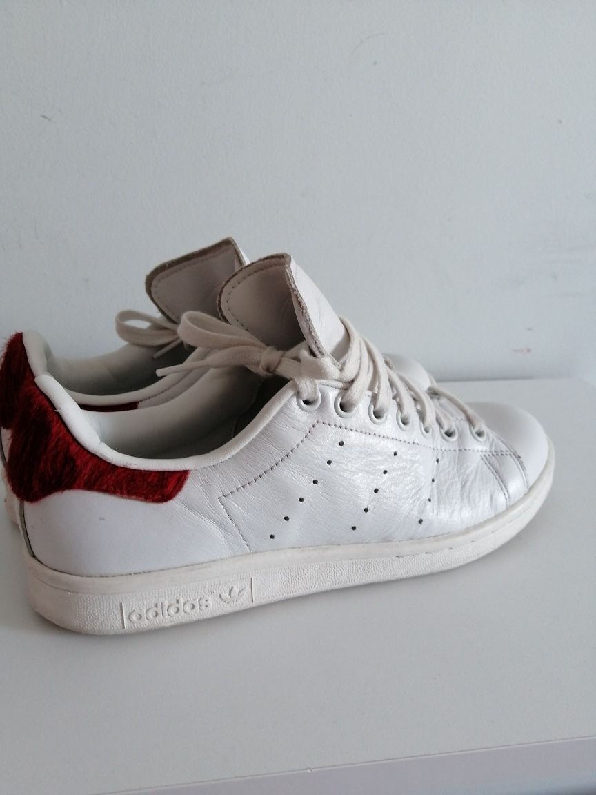 Buty Adidas białe skóra