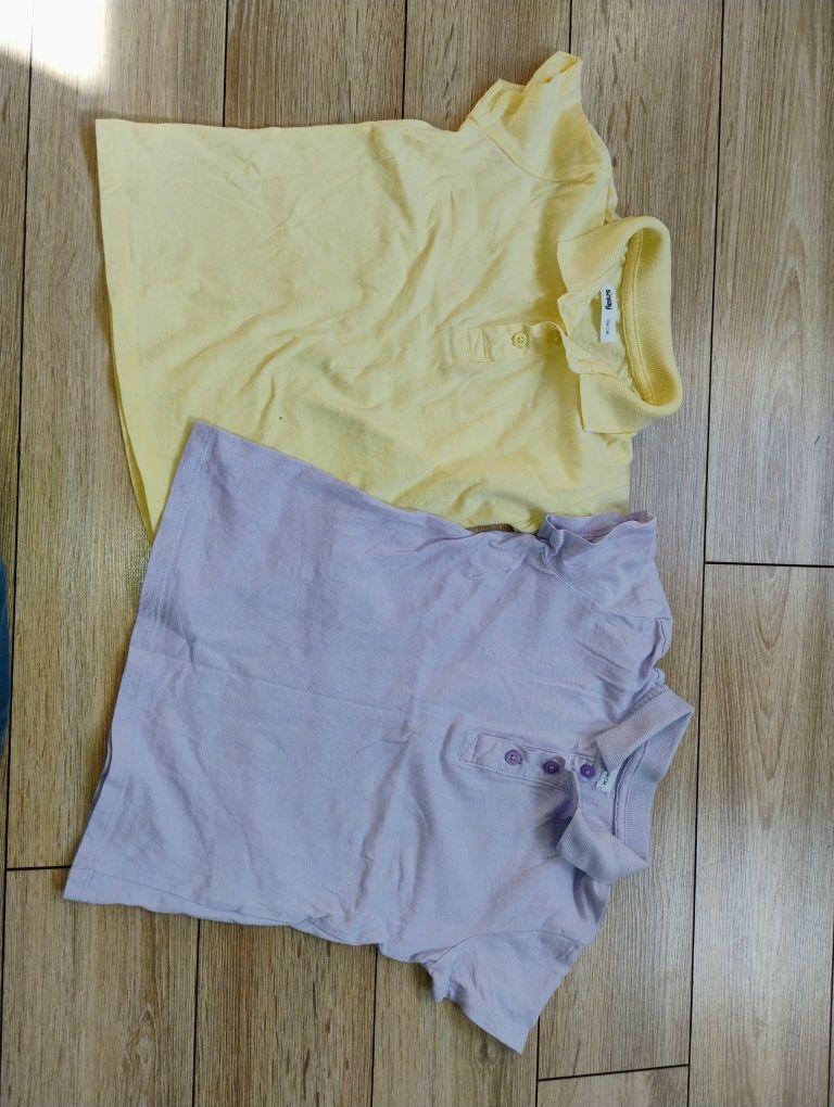 Spodnie polo x 2 dla chłopca zestaw dla chłopca wiosna lato