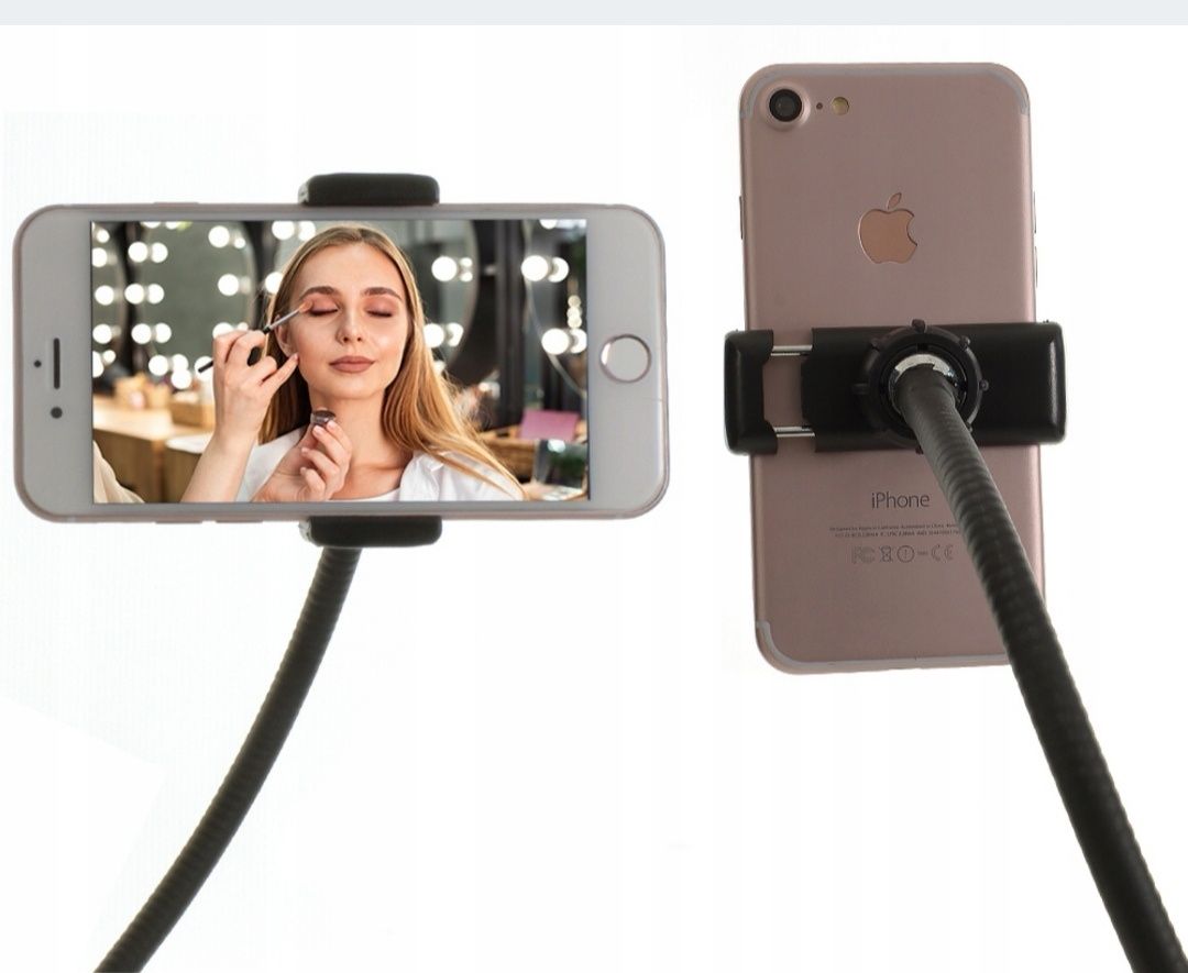 Lampka 2W1 Uchwyt na Telefon do selfie