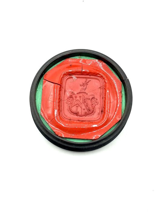 Selo antigo em cera início do século XIX