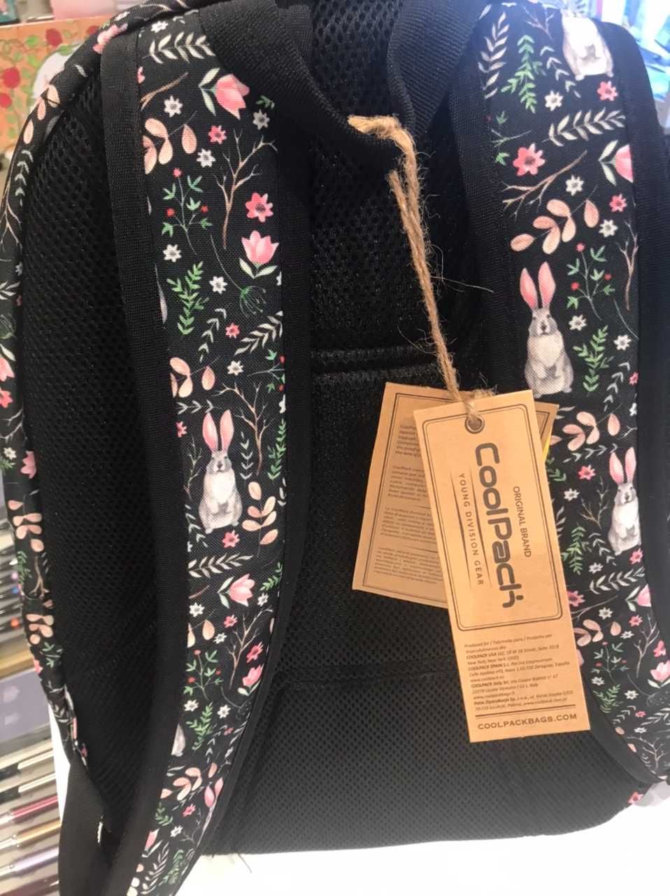 Plecak młodzieżowy Scout Rabbitland CoolPack rozmiar 17"