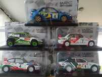 Modele aut rajdowych WRC 1/24, subaru Impreza, Mitsubishi Lancer Evo