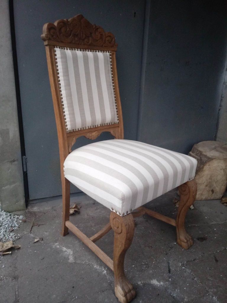 Krzesła po renowacji