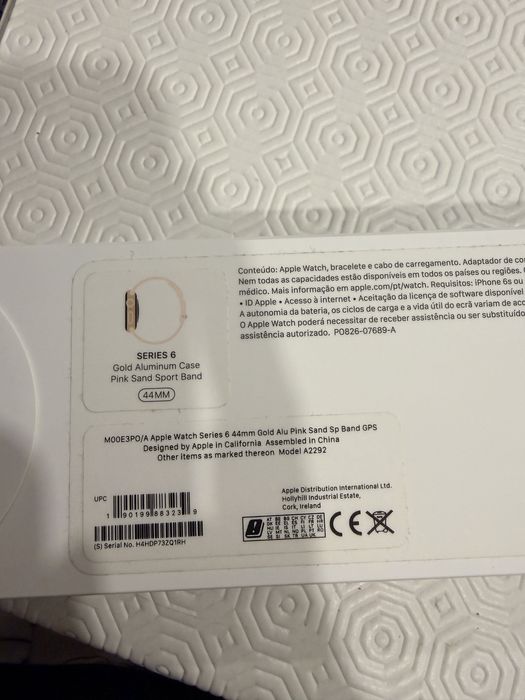 Apple watch 6 - 44 mm rose gold