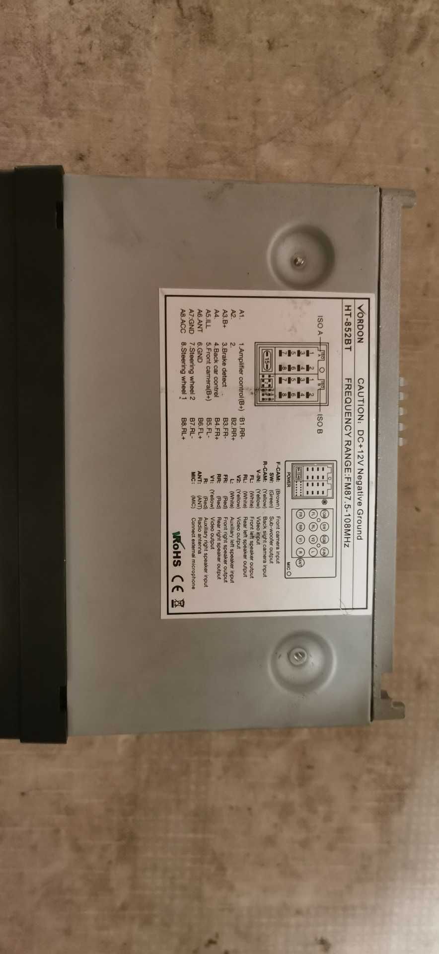 Radio odtwarzacz vordon HT-852BT USB AUX BLUETOOTH
