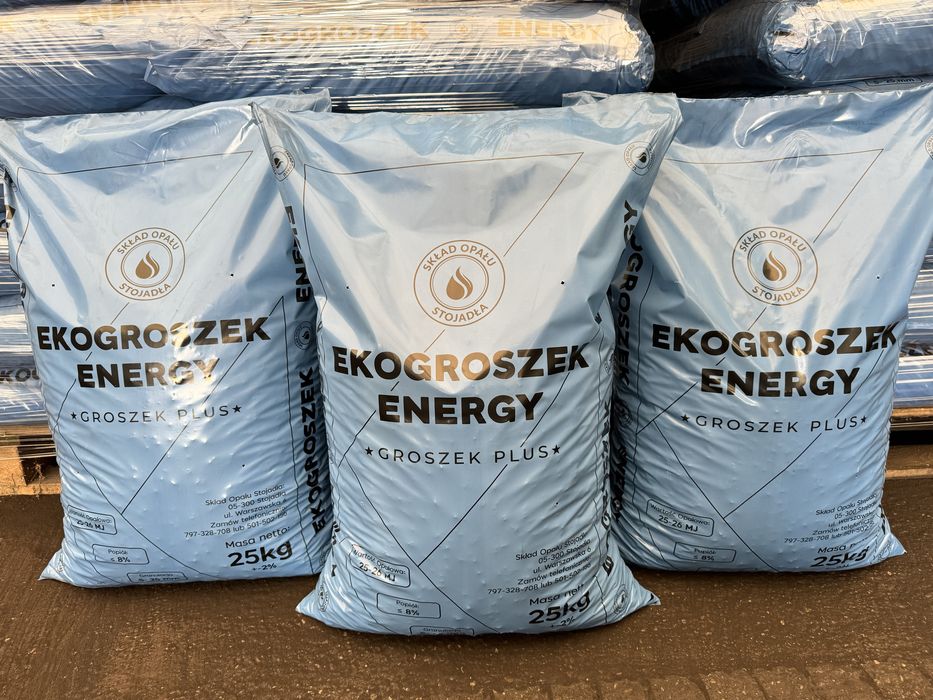 Ekogroszek Energy Groszek Plus Skład Opału Stojadła PROMOCJA