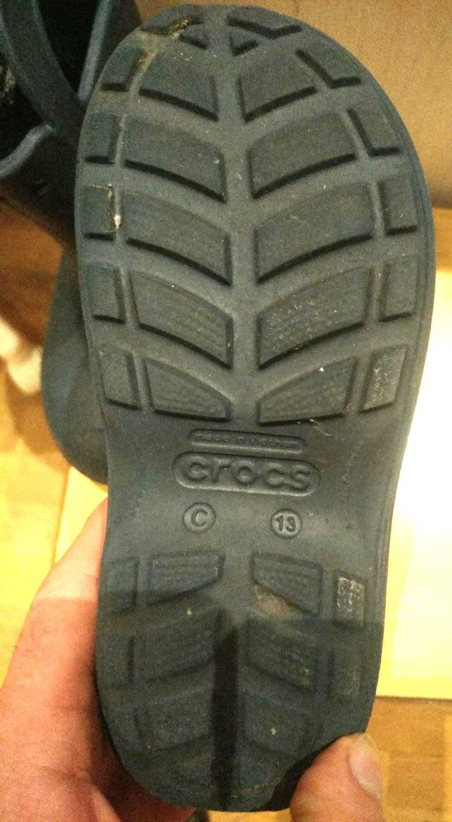 Детские резиновіе сапоги CROCS р 13