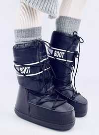 Snow Boots Wysokie Tange Black