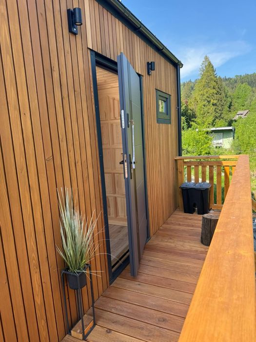 Domek z jakuuzy i sauną wakacje weekend