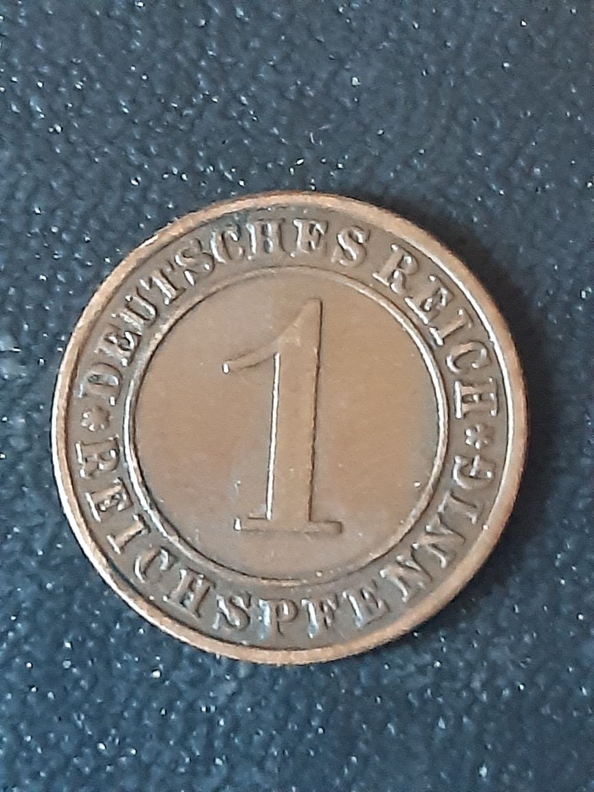 1 пфенниг 1936 года.