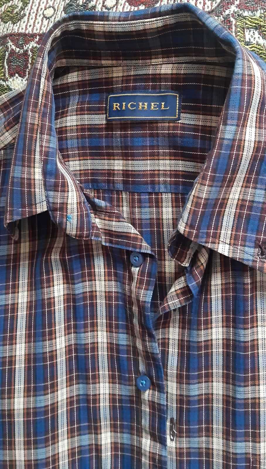 Сорочка чоловіча  бренду "RICHEL", х/б, розмір S