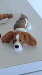 Brelok Basset Hound pies wydruk 3d