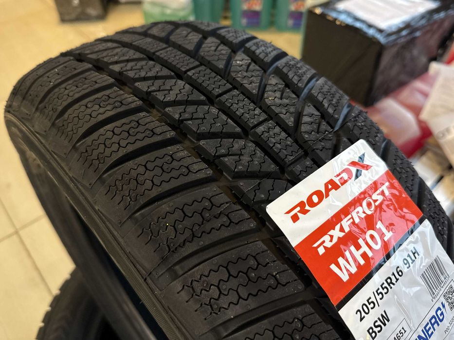 NOWE Opony opona zimowy zimowe ROADX 205/55R16 91H RX Frost WH01