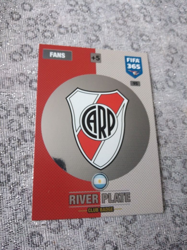 Karta club badge logo fifa 365 Panini 2017 River Plate