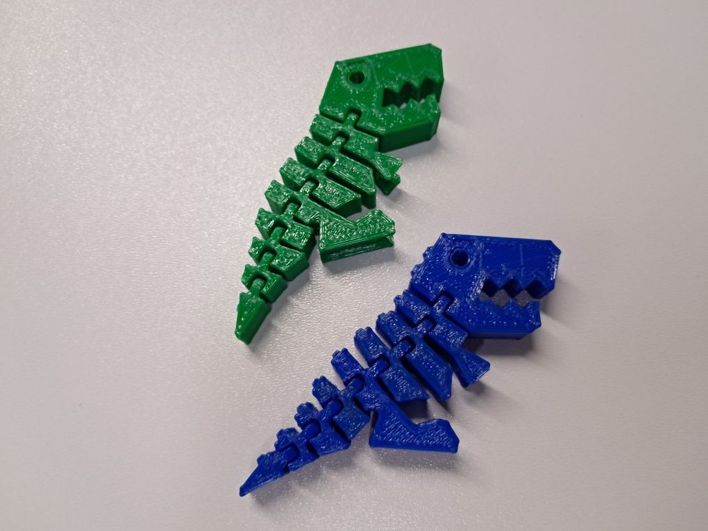 Breloczek brelok flexi t-rex rex dinozaur 12cm