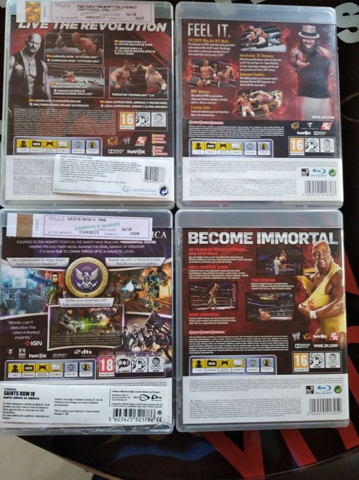 Jogos PS3 Originais como novos