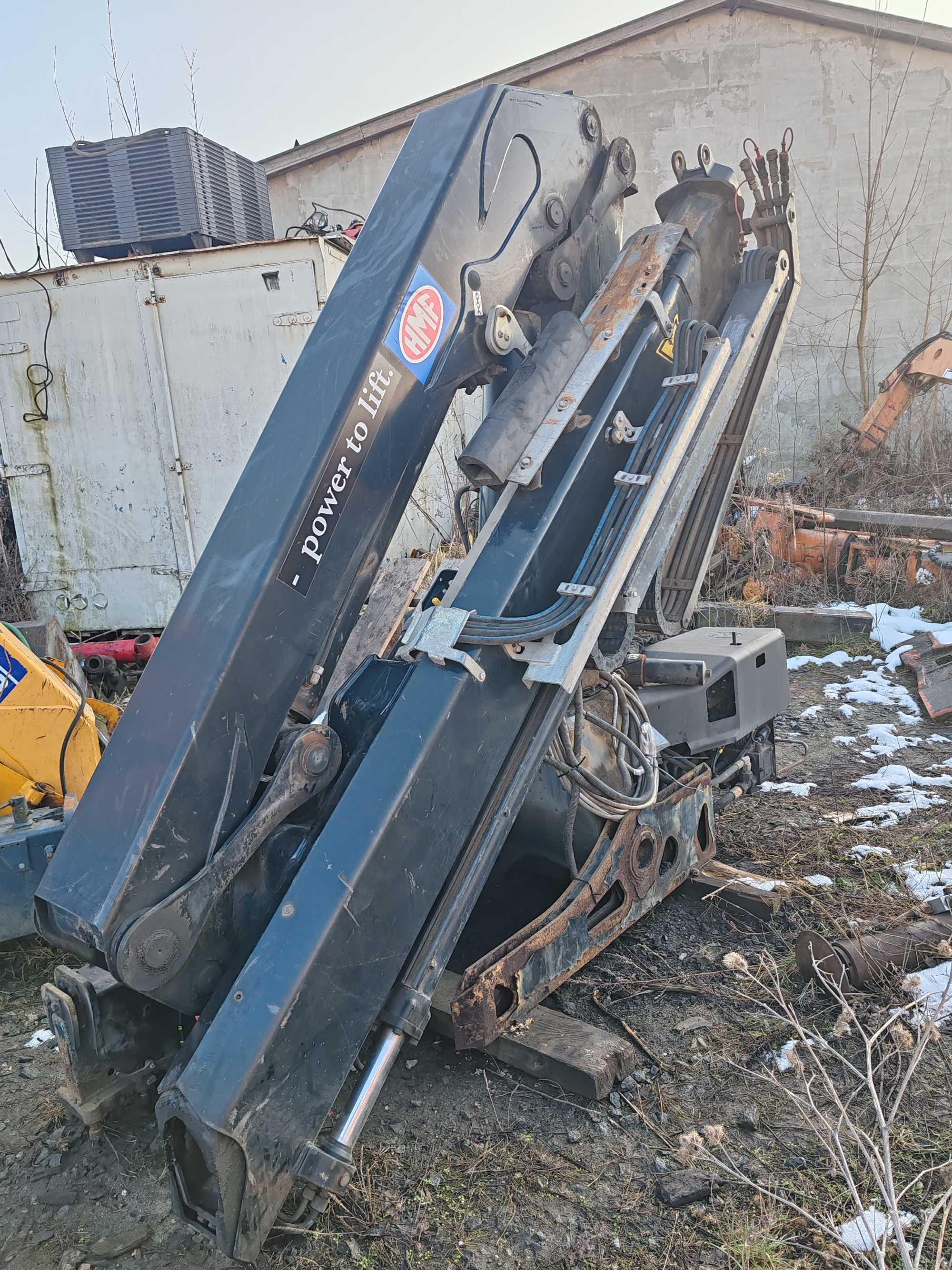 Кран маніпулятор HMF 1420 K2 Palfinger Hiab Fassi Copma Atlas
