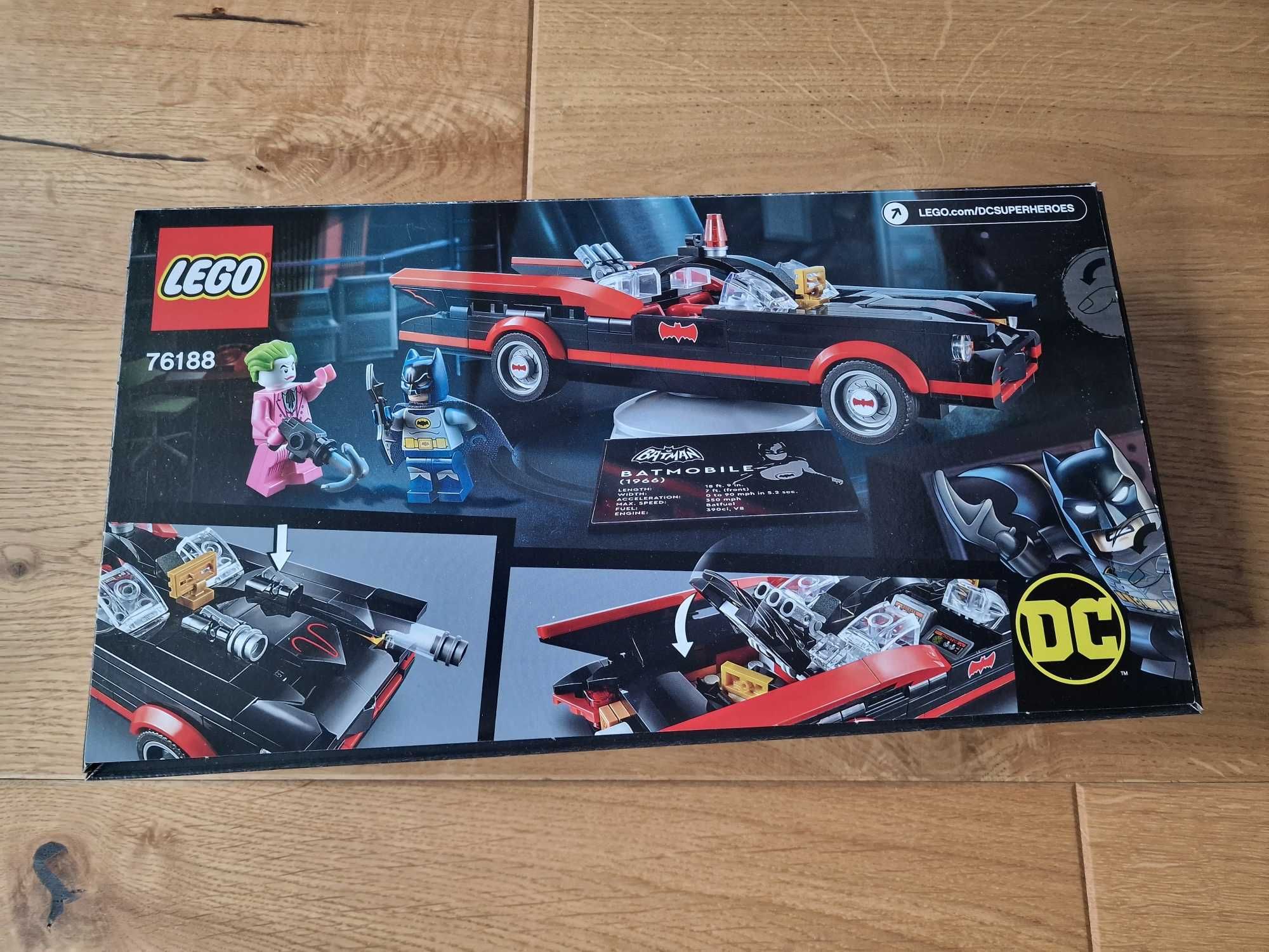 LEGO 76188 DC Super Heroes - Klasyczny serial Batman - Batmobil