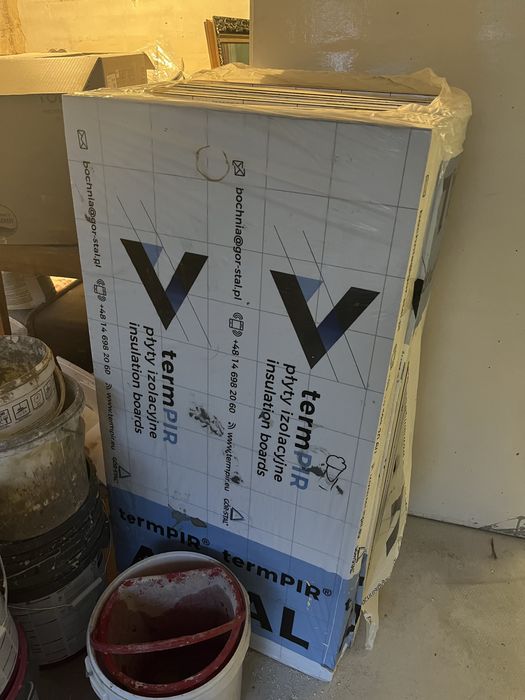 Płyta pir Alu 3cm 120x60cm termPIR