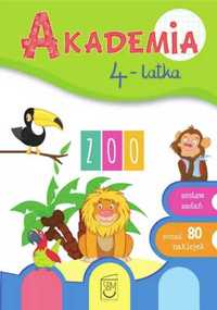 Akademia 4-latka. Zoo - praca zbiorowa