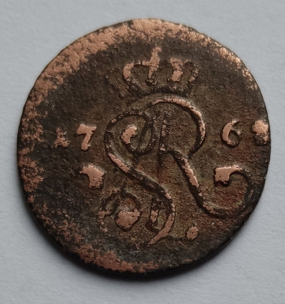 Polska, 1/2 Grosza 1768 G