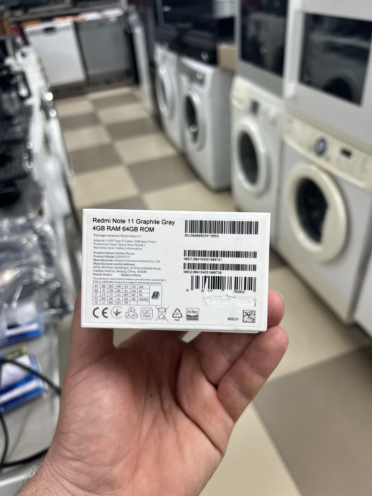 Redmi note 11 4/64gb