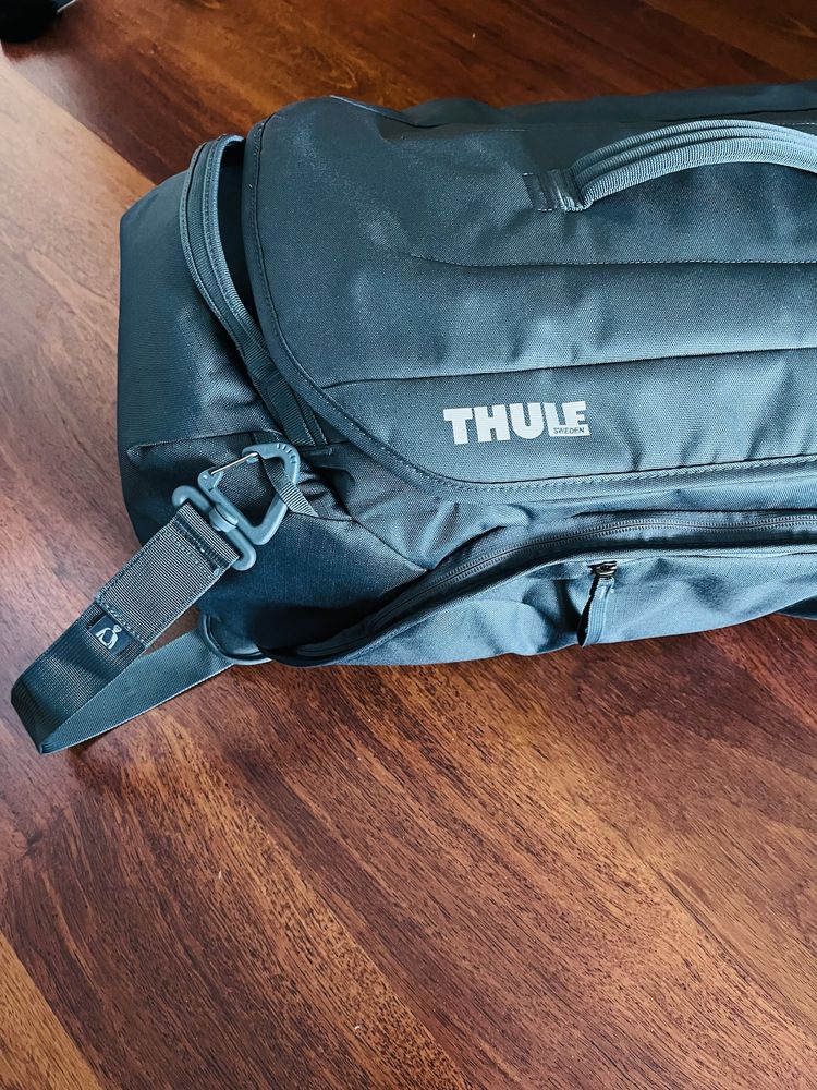 Torba rowerowa podróżna THULE 55L RoundTrip Mid Blue organizer sakwa