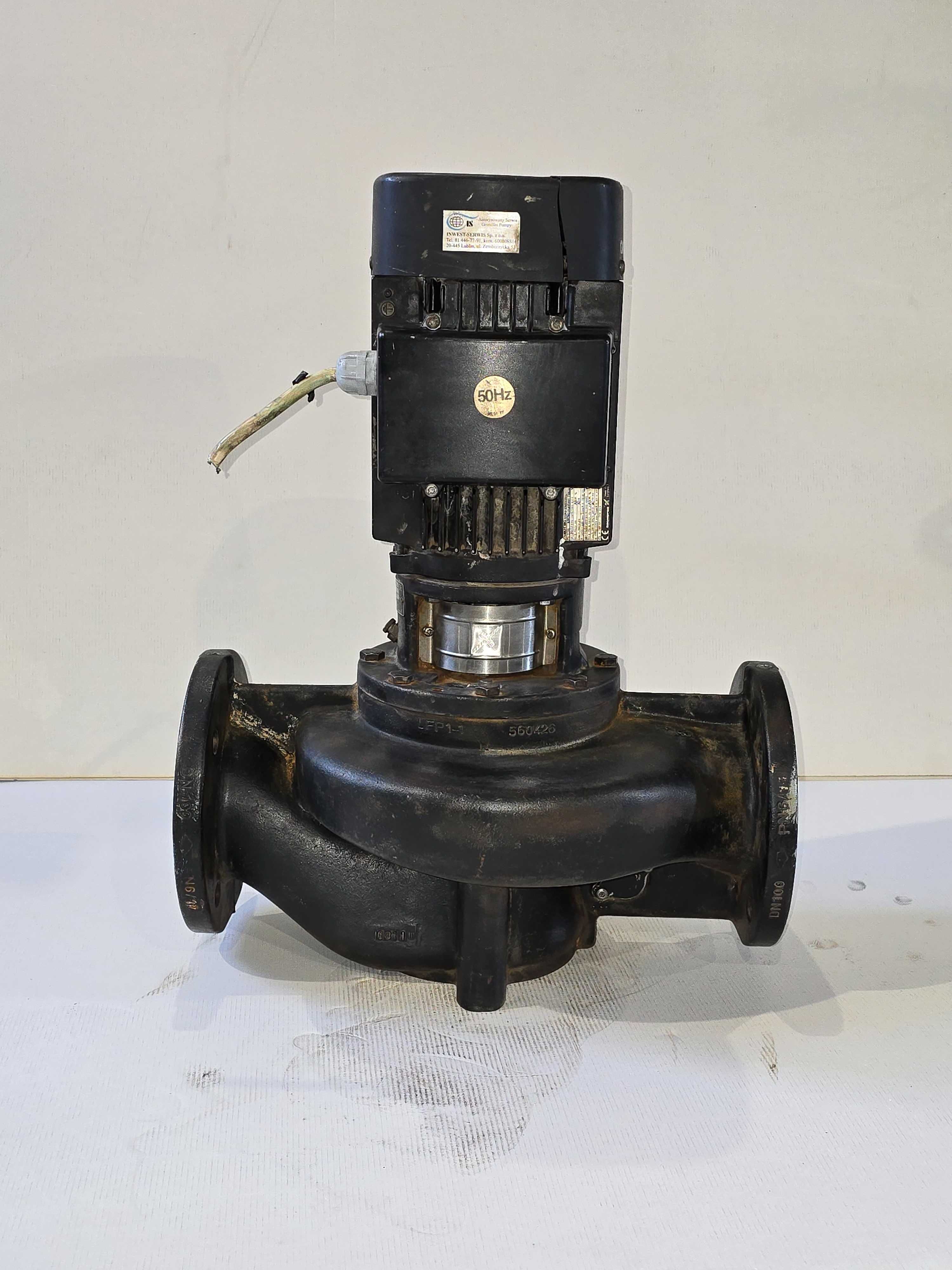 Pompa Grundfos TP 100-60/4 55m3/h H 5.1m tmax. 140'C pmax 6 bar