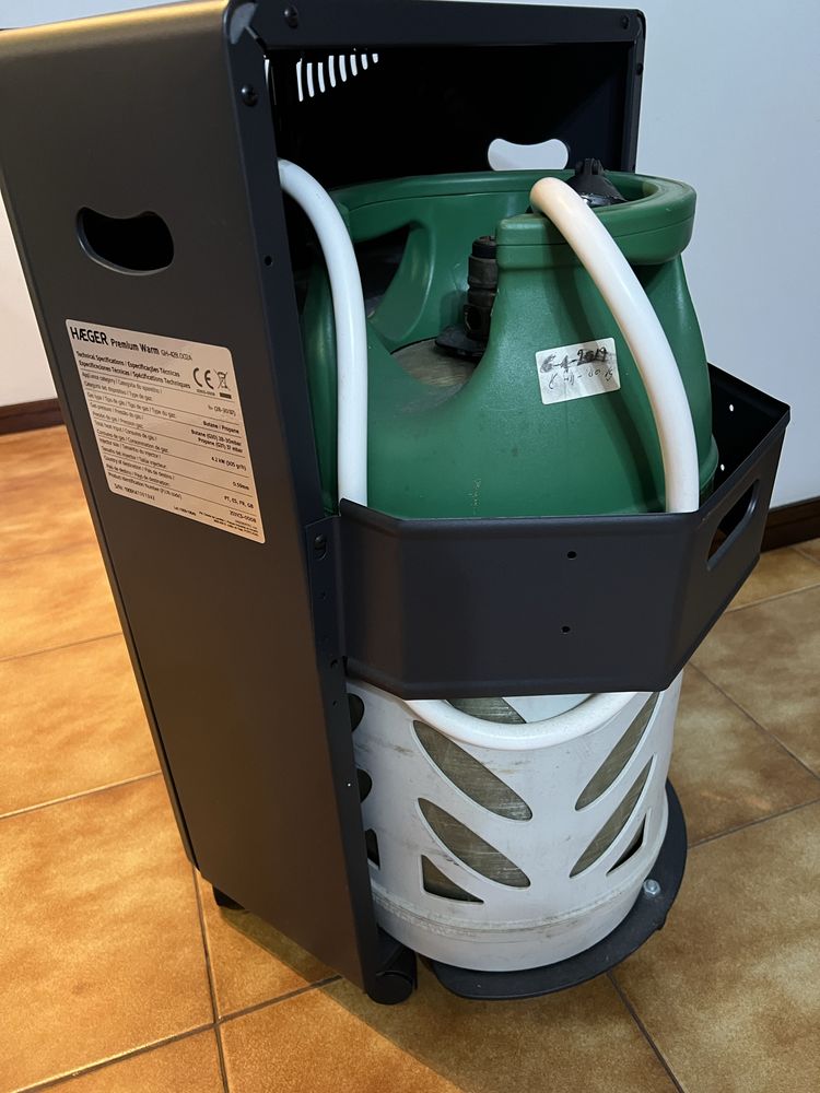 Aquecedor a gás c/ botija