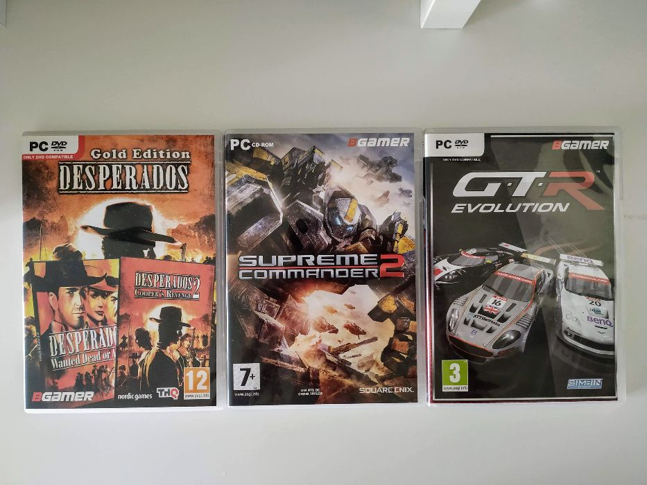 Jogos de ação e corridas para PC