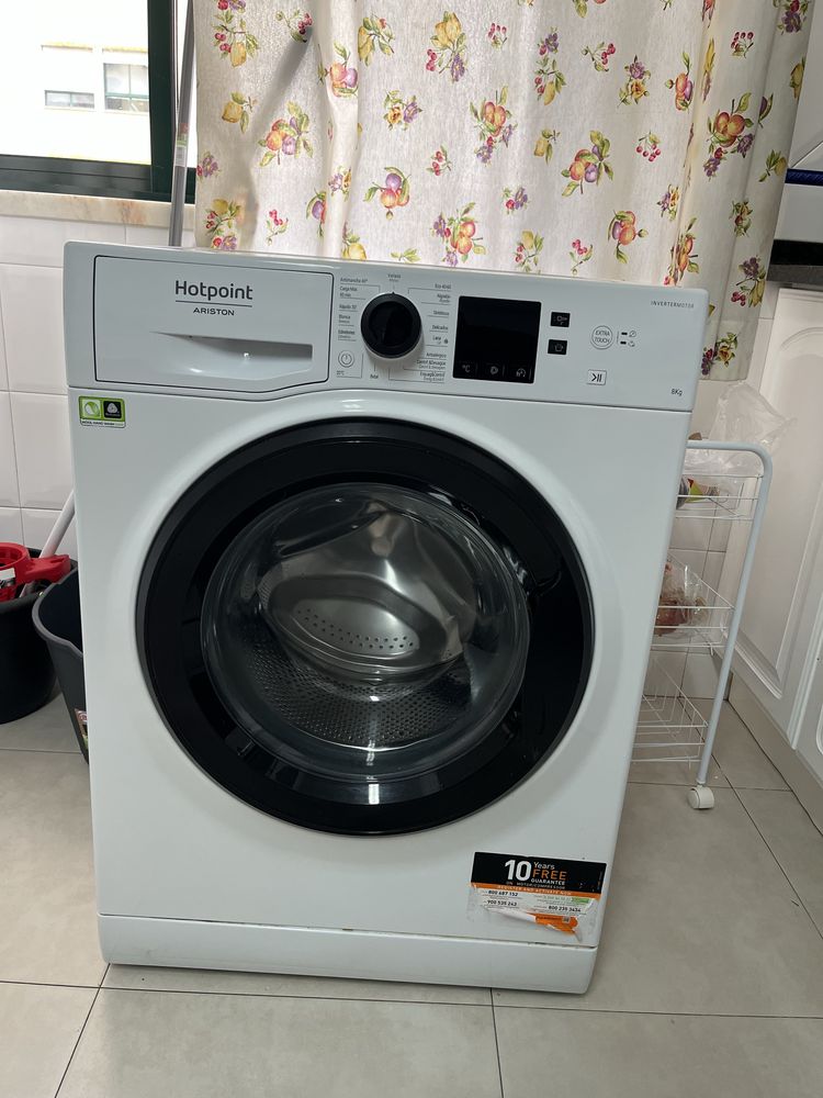 RESERVADO Maquina de lavar roupas 8kg Hotpoint Ariston